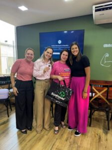 Foto: Bianca Romero, Anne Esquivel, Elaine Aguiar e Melina Dias.